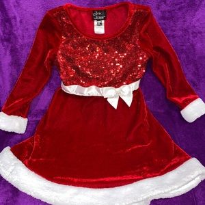 Girls Christmas toddler dress size 5t